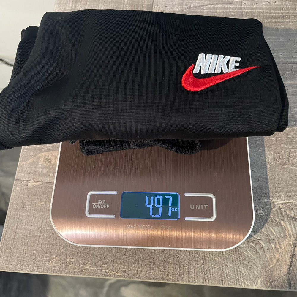 Nike Athletic Pants Child Size 6 Black Kids Unisex Swoosh Playground Activewear - Picture 6 of 6